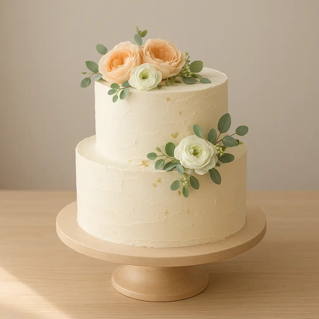 Elegante handgemachte Torte