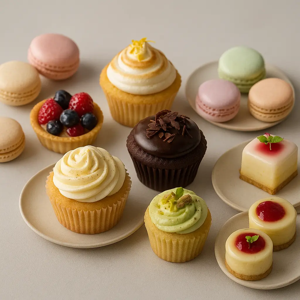Cupcakes und Mini-Desserts